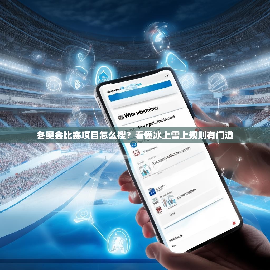 冬奥会比赛项目怎么搜?看懂冰上雪上规则有门道 冬奥会比赛项目怎么搜?看懂冰上雪上规则有门道