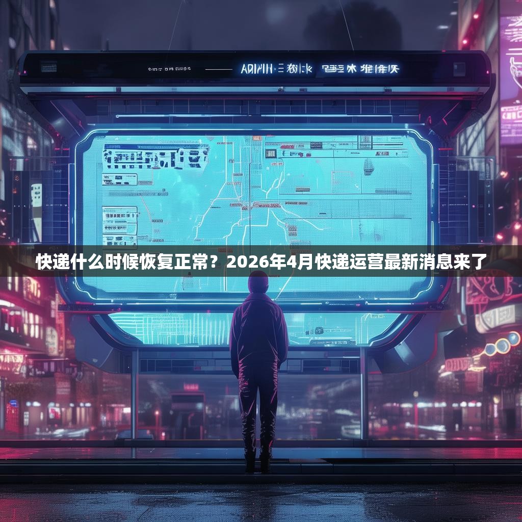 快递什么时候恢复正常？2026年4月快递运营最新消息来了